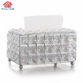 Licht Luxe Crystal Art Tissue Box Creatieve Servet Kartonnen Opbergdoos van Woonkamer Bureau Decoraties